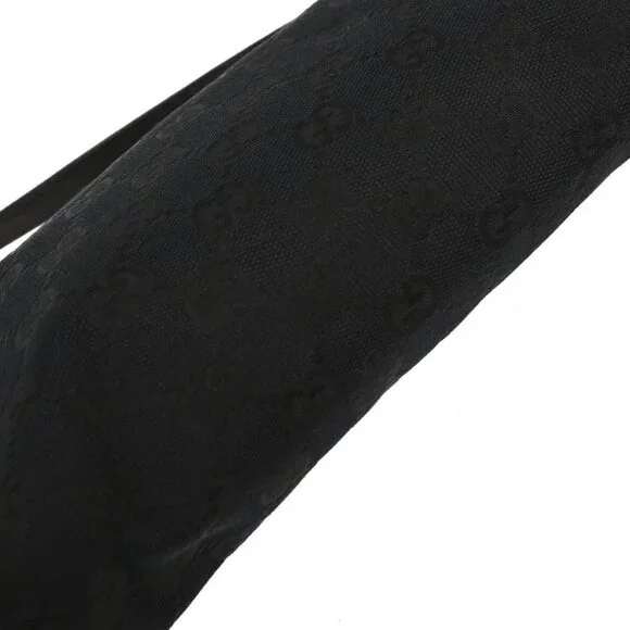 Gucci Black Canvas GG Abbey D Ring Handbag 145750 002404 155675 - Picture 3 of 10